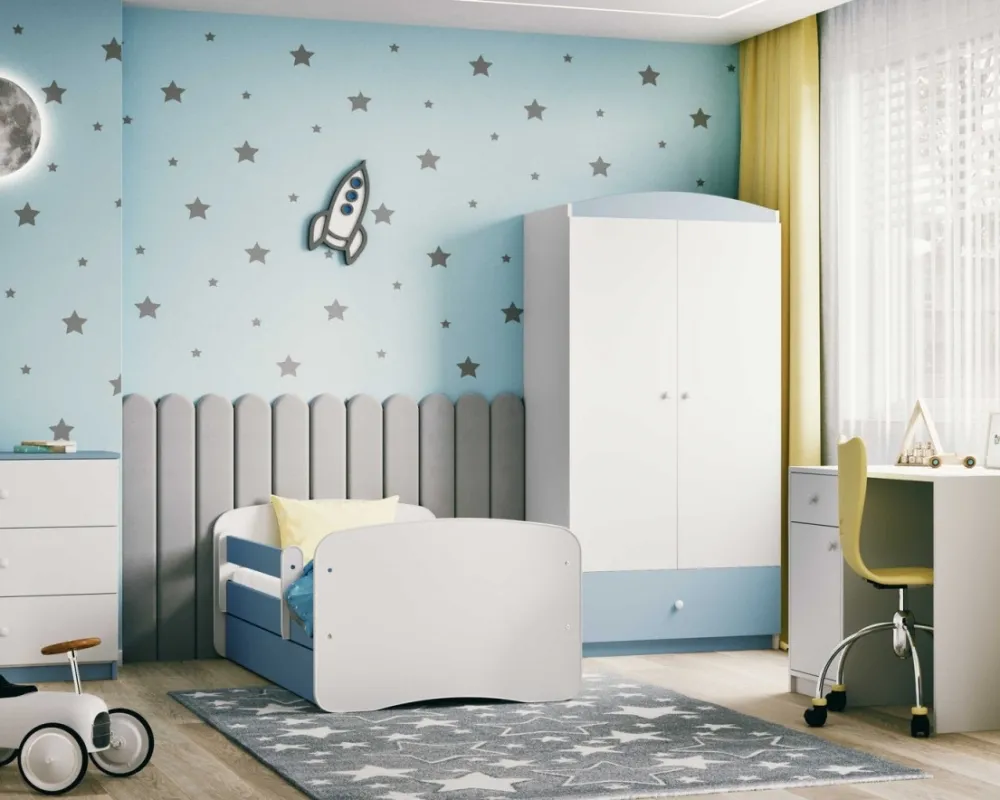 Łóżko Babydreams 180 z materacem lateksowym