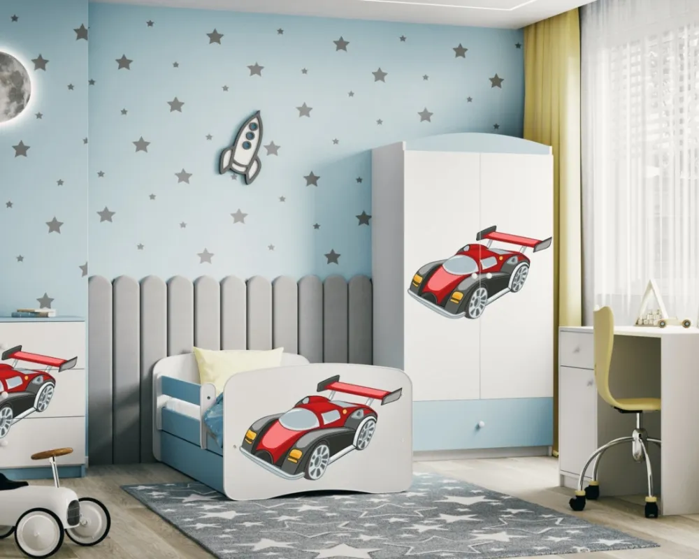 Łóżko Babydreams 180 z materacem lateksowym