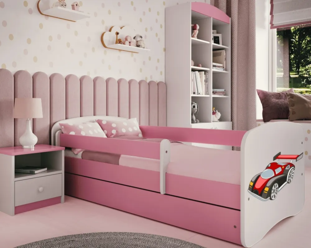 Łóżko Babydreams 140 z materacem lateksowym