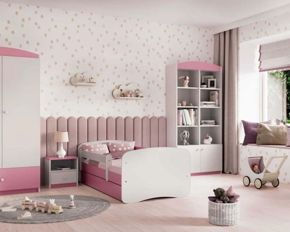 Łóżko Babydreams 140 z materacem piankowym