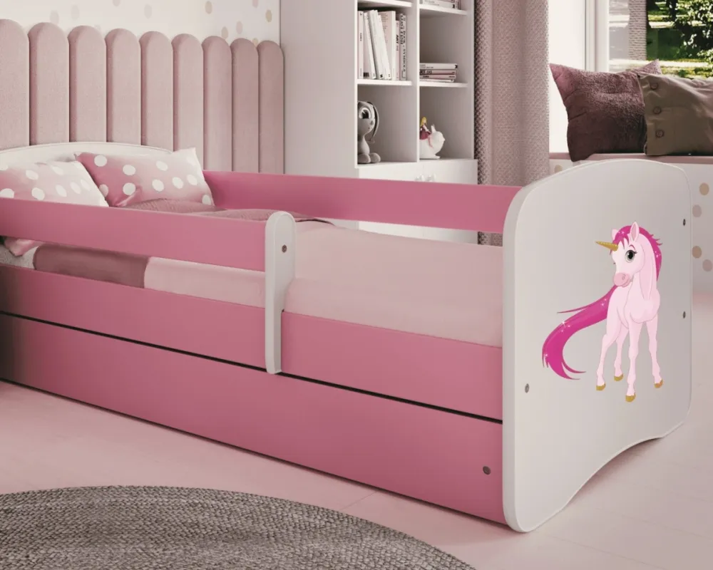 Łóżko Babydreams 140 z materacem lateksowym