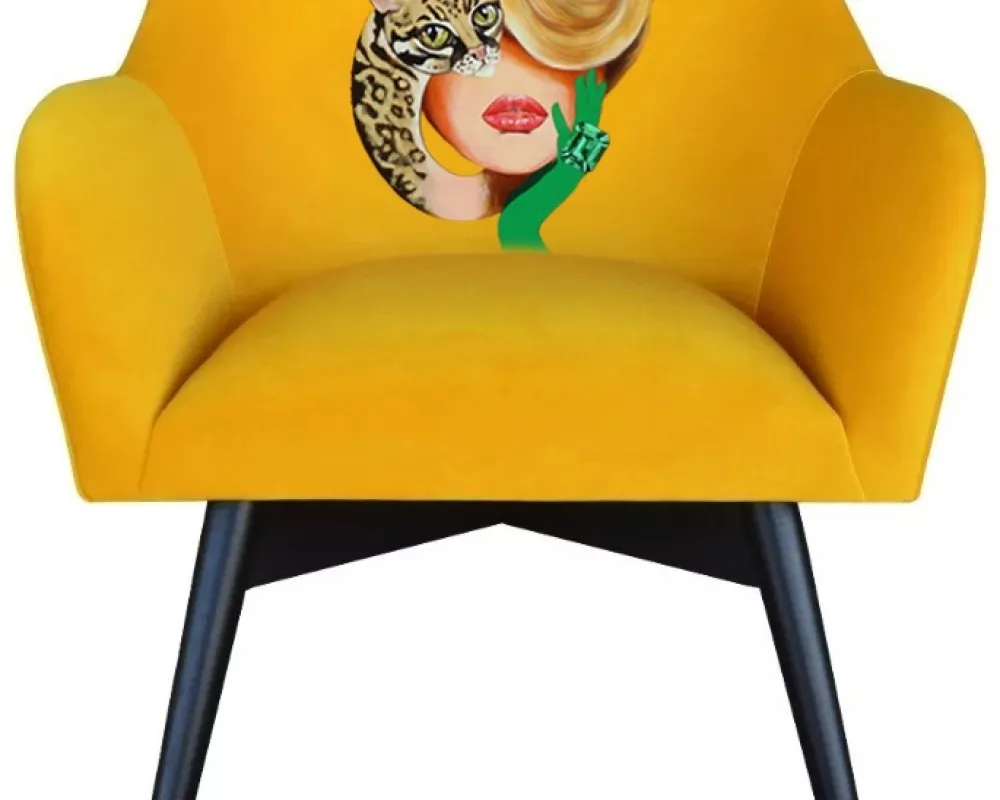 Křeslo POP-ART Jungle Lady