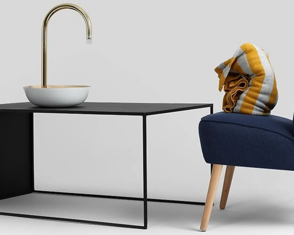 Konferenční stolek do obývacího pokoje Wall Metal 100x60