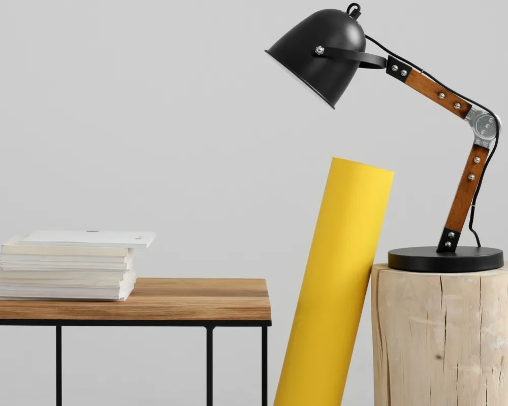 Konferenční stolek na kovových rámech 50 Walt Solid Wood