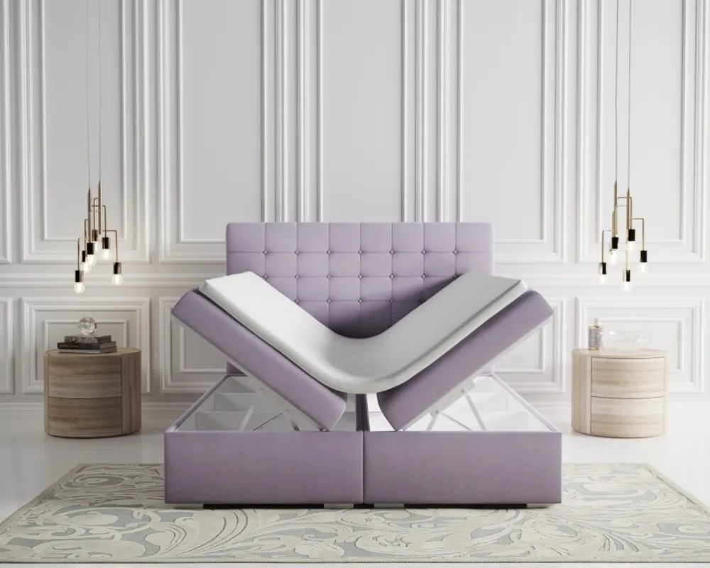 Łóżko kontynentalne 140 Claudia