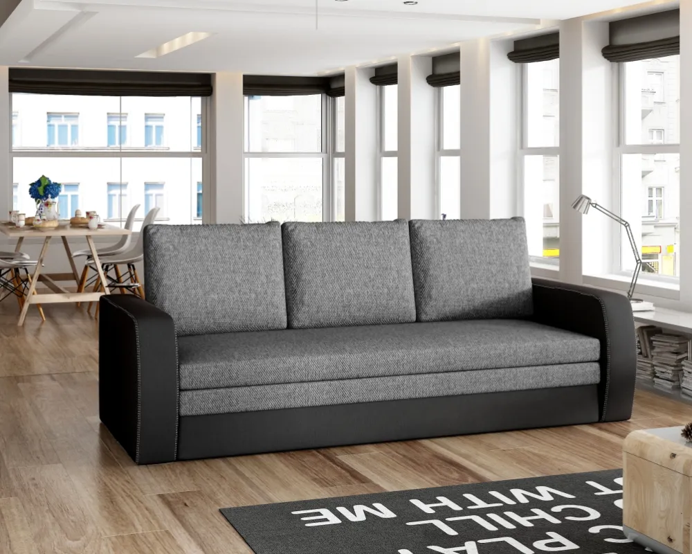 Sofa Inversa z funkcją spania i pojemnikiem na pościel