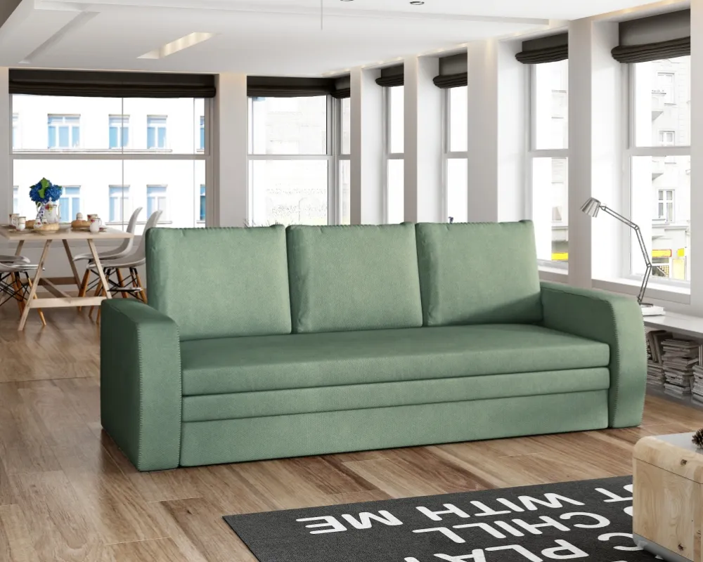 Sofa Inversa z funkcją spania i pojemnikiem na pościel