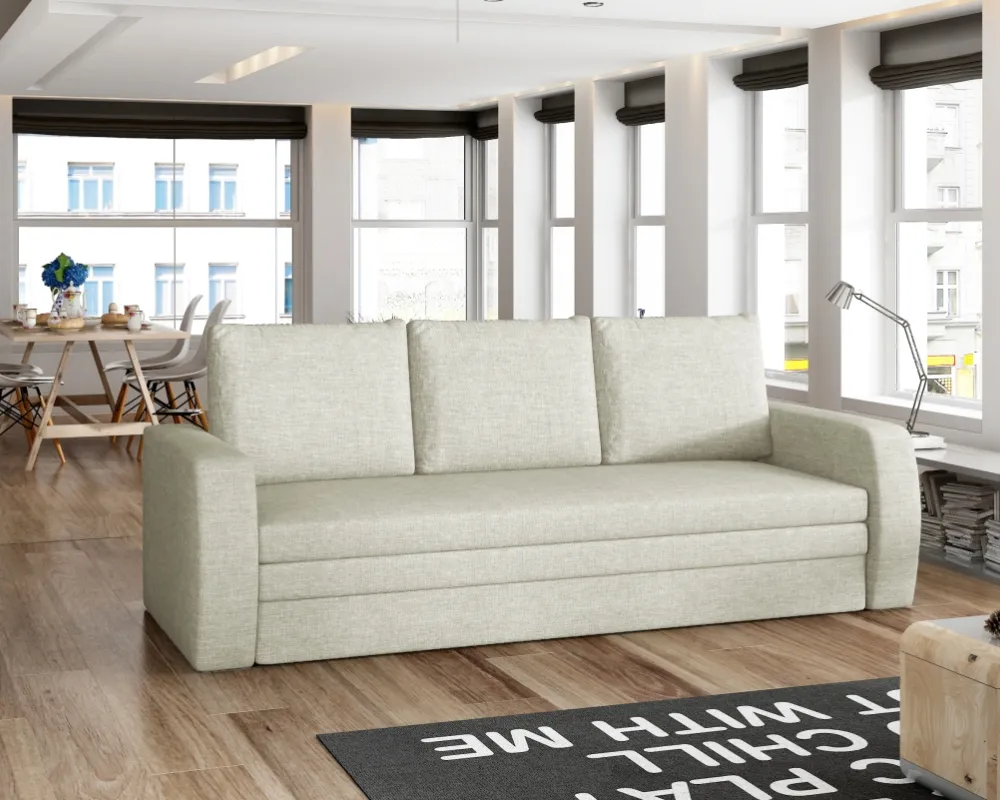 Sofa Inversa z funkcją spania i pojemnikiem na pościel