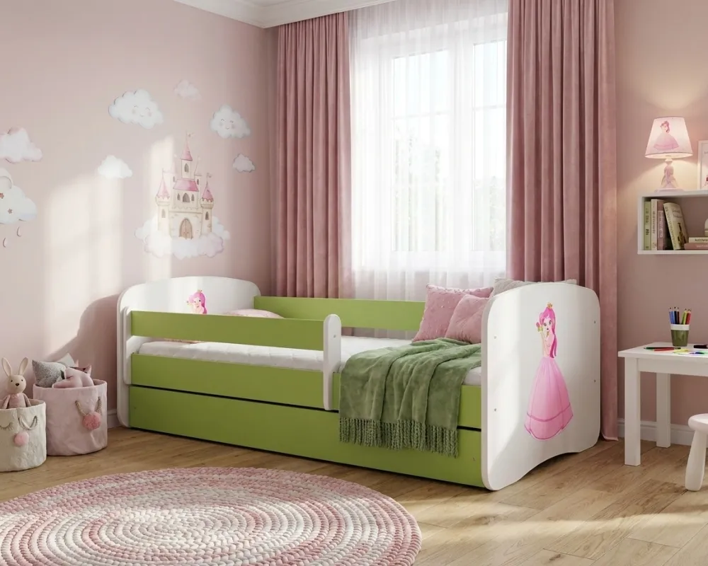 Łóżko Babydreams 180 z materacem lateksowym