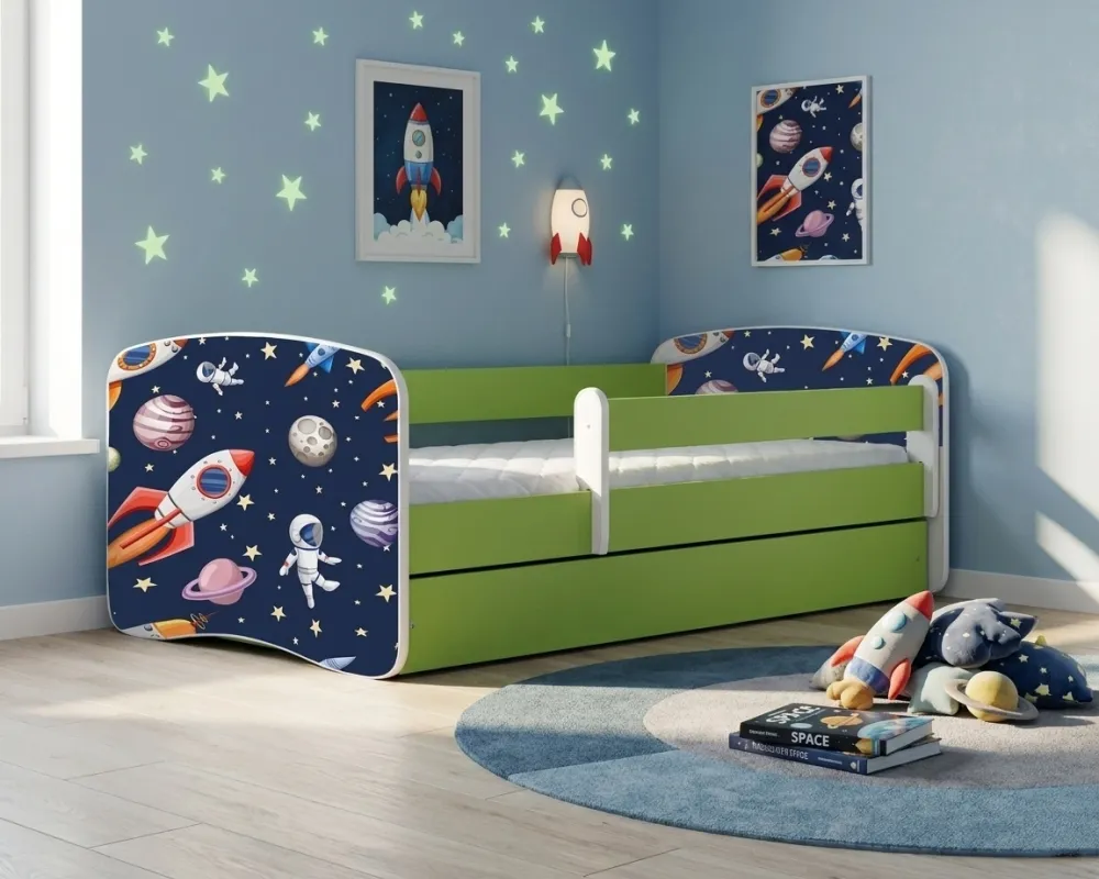 Łóżko Babydreams 180 z materacem lateksowym