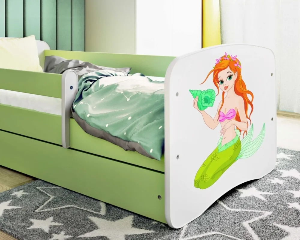 Łóżko Babydreams 180 z materacem lateksowym