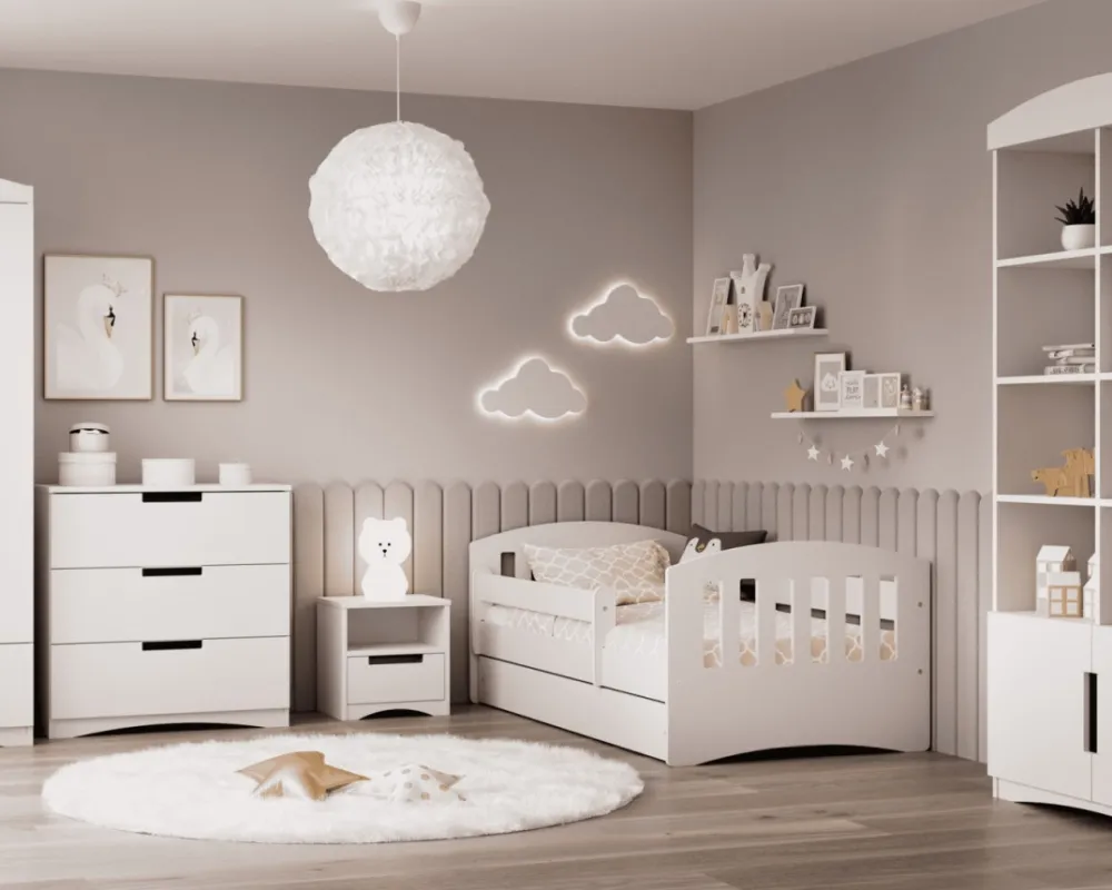Łóżko Classic 1 180 z materacem piankowym
