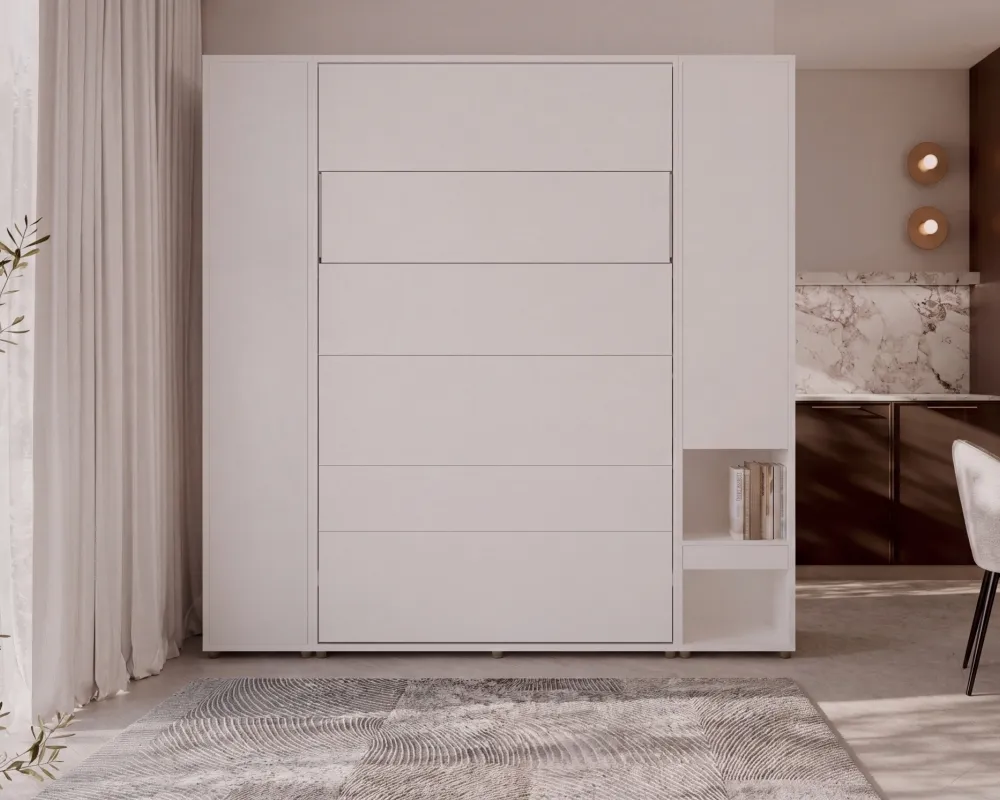 Półkotapczan elektryczny pionowy 140 z zagłówkiem Bed Concept