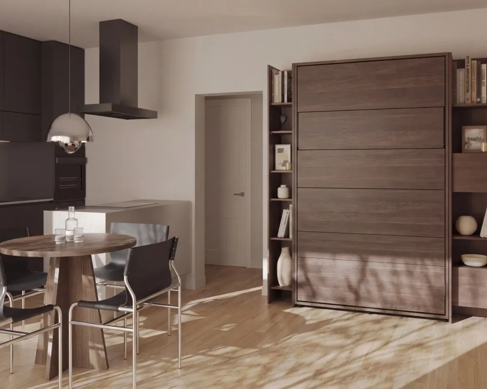 Półkotapczan elektryczny pionowy 140 z zagłówkiem Bed Concept