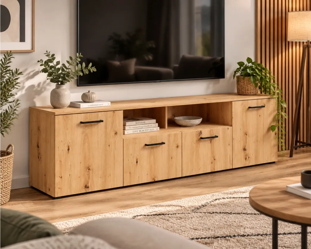 Komoda MultiDo 180 s dvířky a zásuvkami