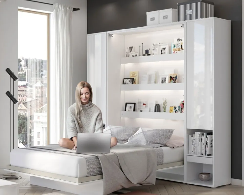 Sklápěcí postel vysoká 140 Bed Concept