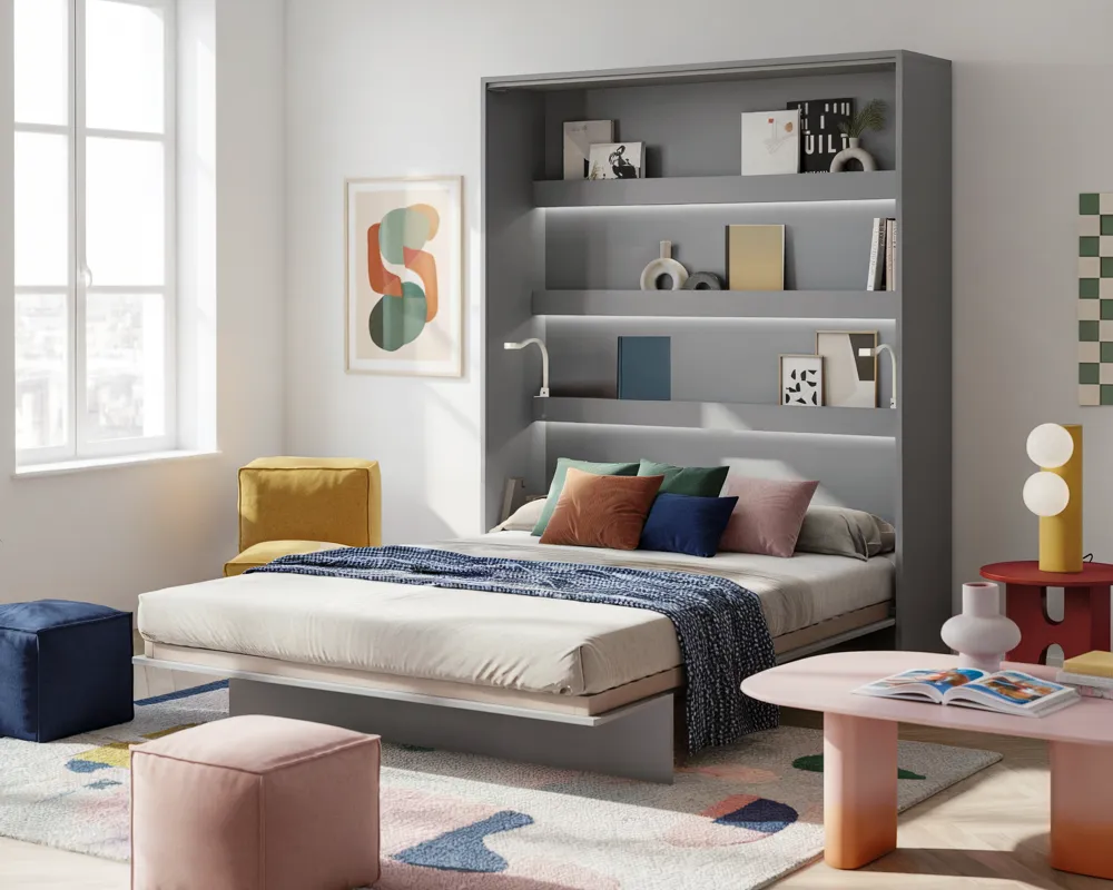 Sklápěcí postel svislá 160 Bed Concept