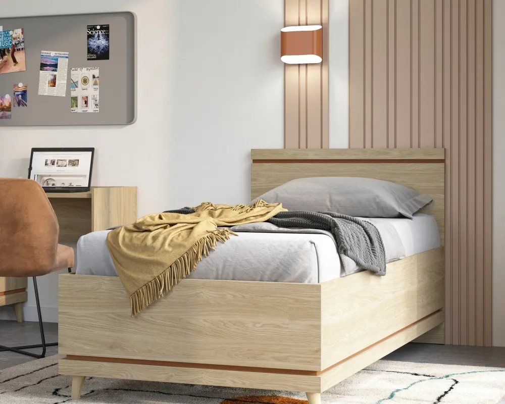 Postel Scandi 100 s úložným prostorem