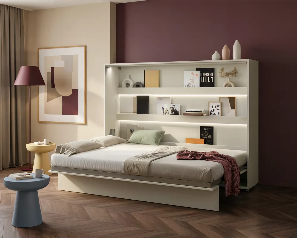 Sklápěcí postel vodorovná 140 Bed Concept