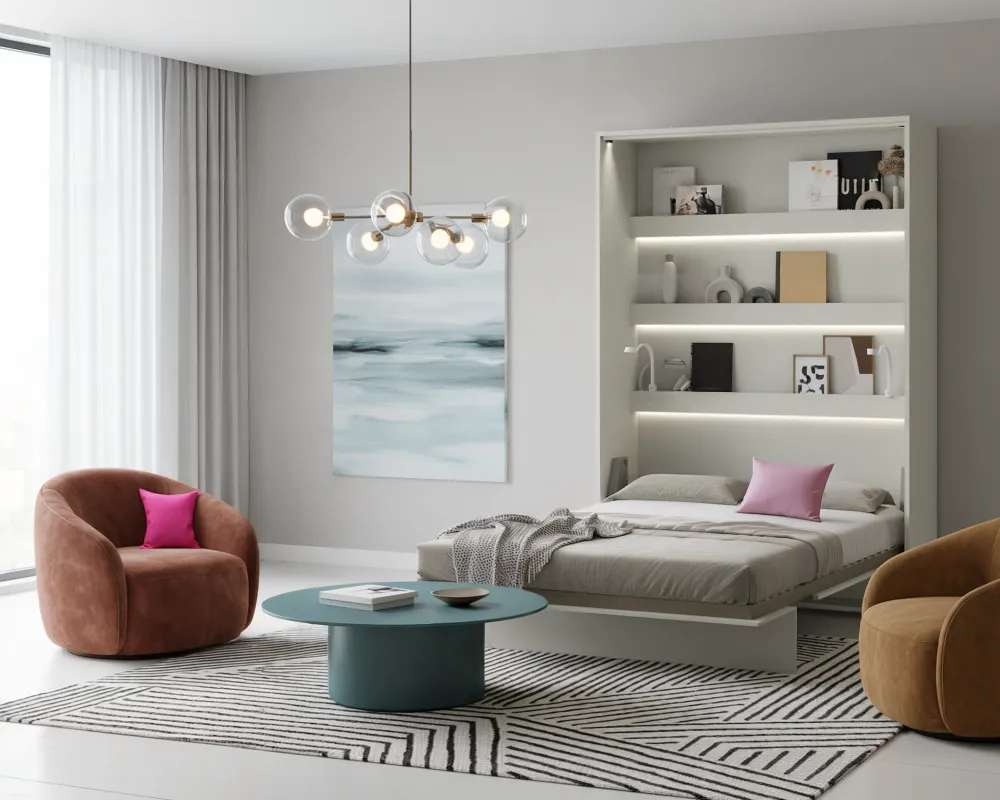 Sklápěcí postel vysoká 140 Bed Concept