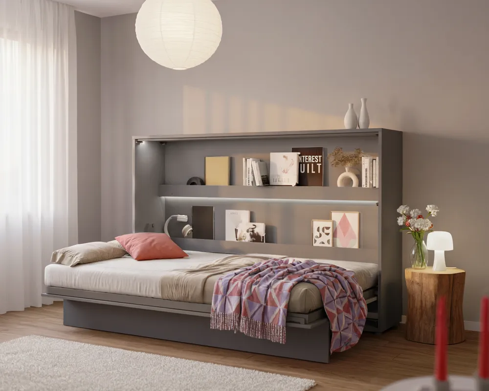 Sklápěcí postel horizontální 120 Bed Concept