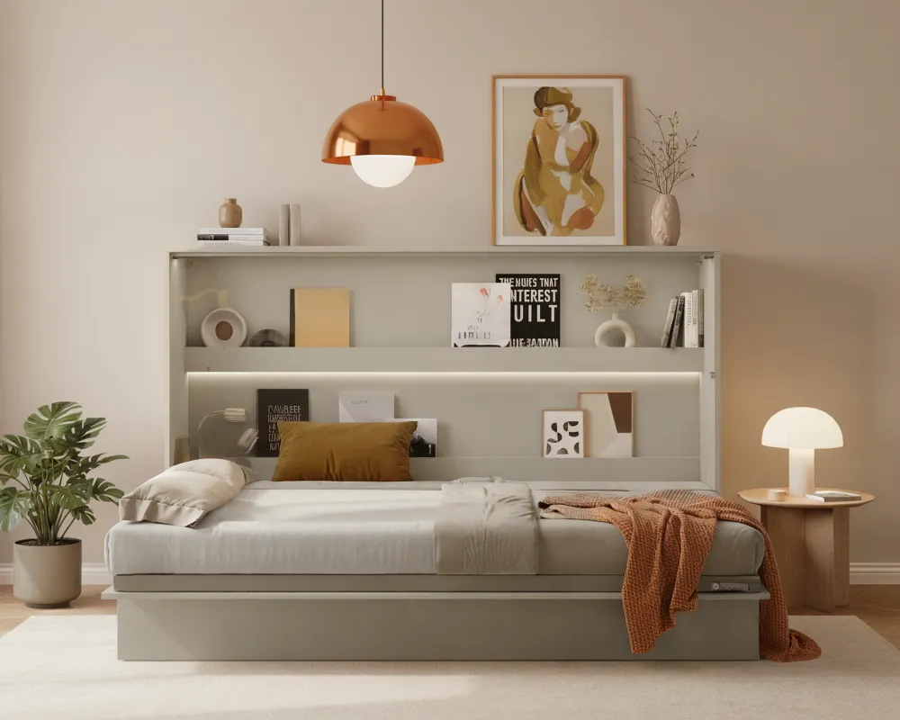 Sklápěcí postel horizontální 120 Bed Concept