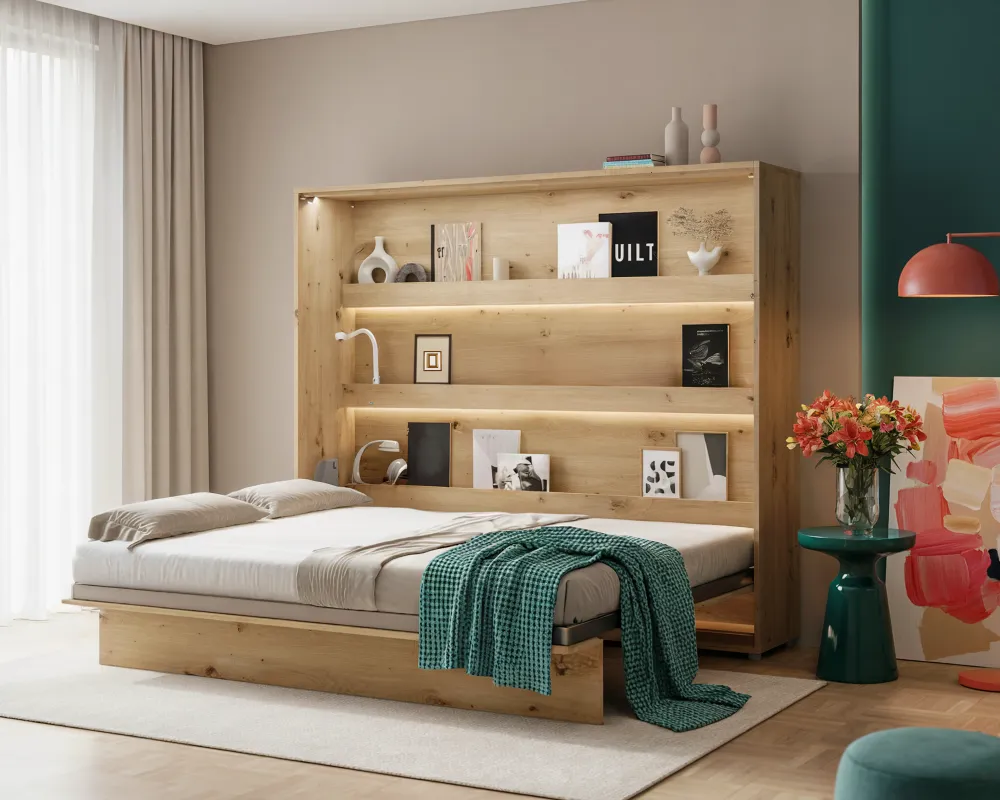 Sklápěcí postel horizontální 160 Bed Concept