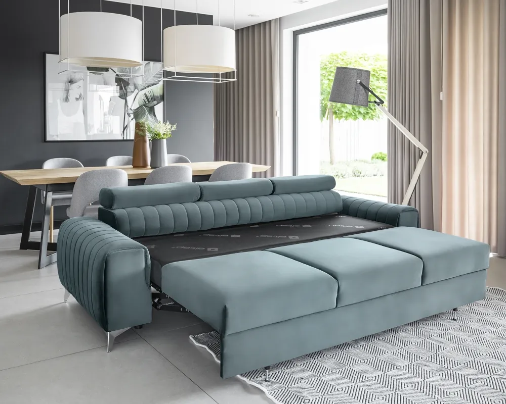 Sofa Laurence z funkcją spania typu puma