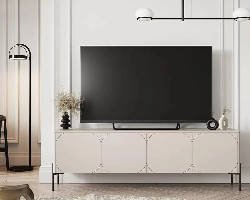 TV stolek s policemi Sonatia 200 cm