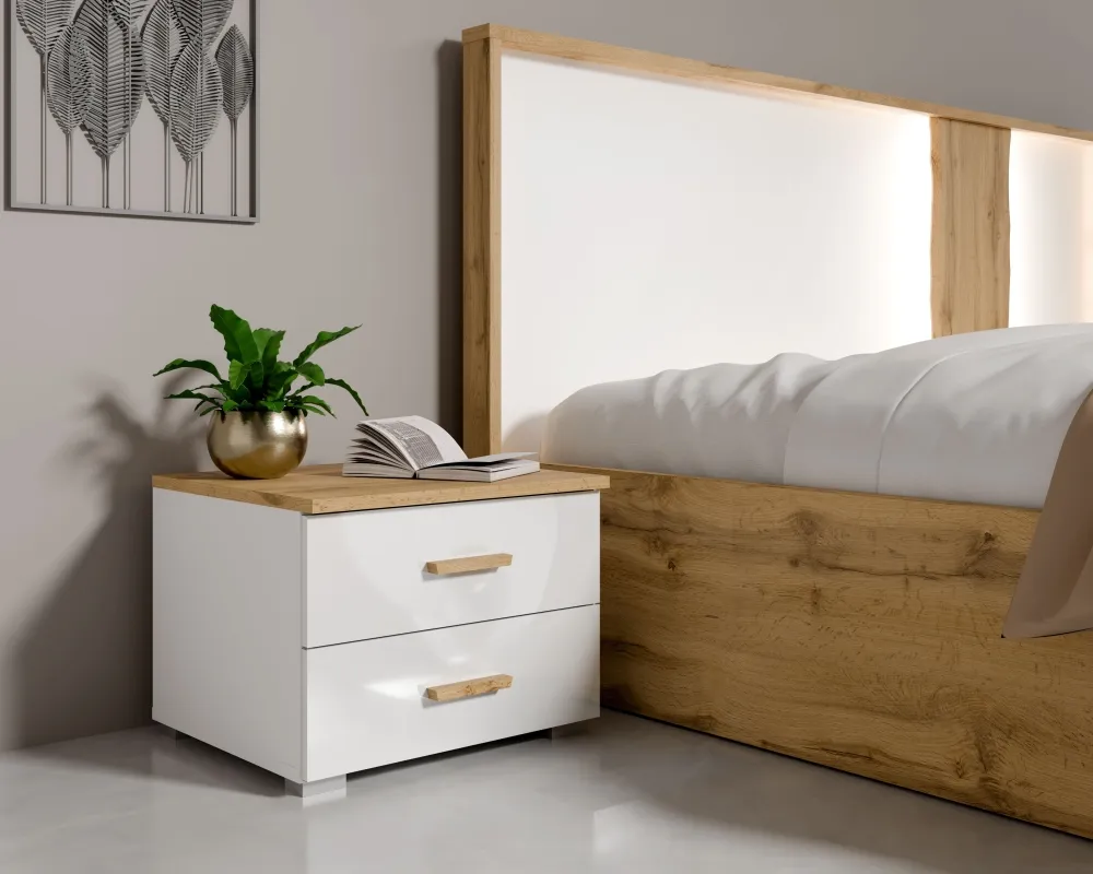 Sada nočných stolíkov Wood II
