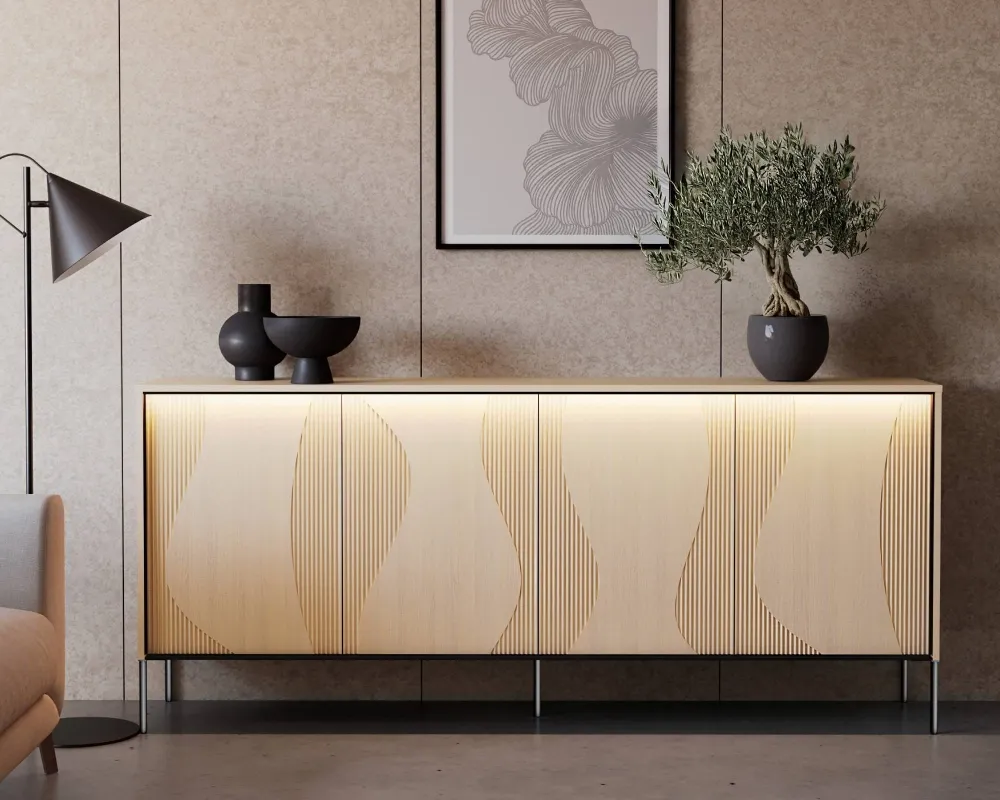 Komoda Flow czterodrzwiowa 