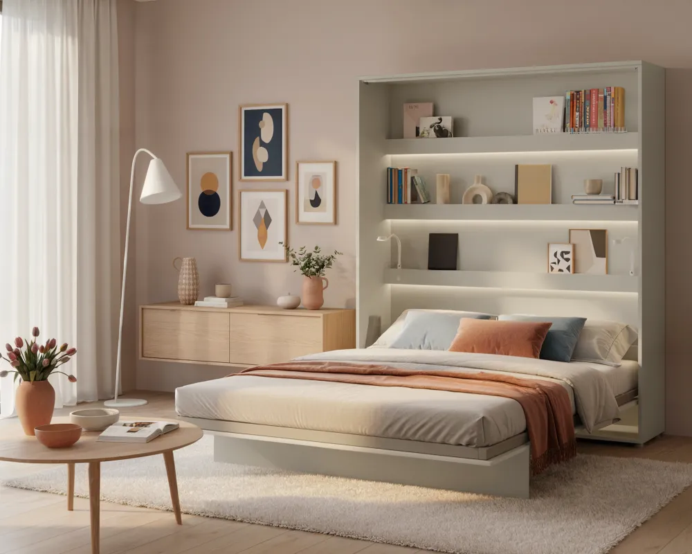 Sklápěcí postel vysoká 180 Bed Concept