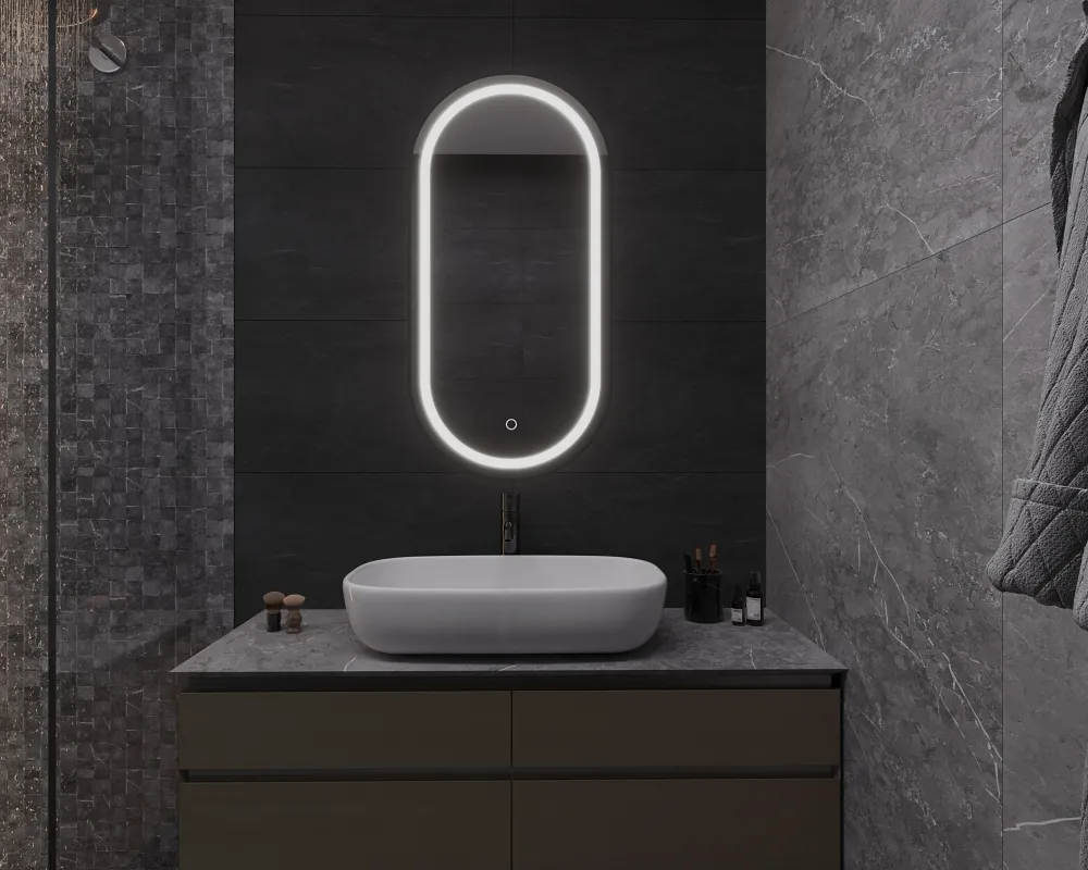 Zrcadlo Robietni L s LED osvětlením