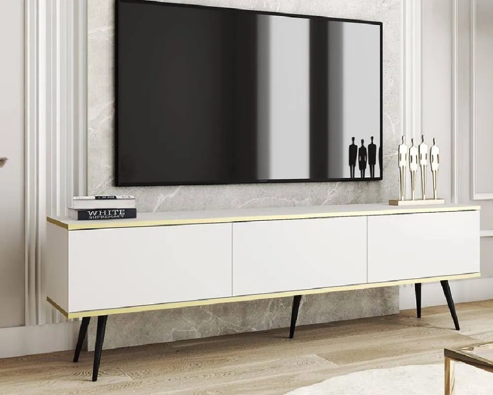 TV stolek Oro 175 na černých nožkách