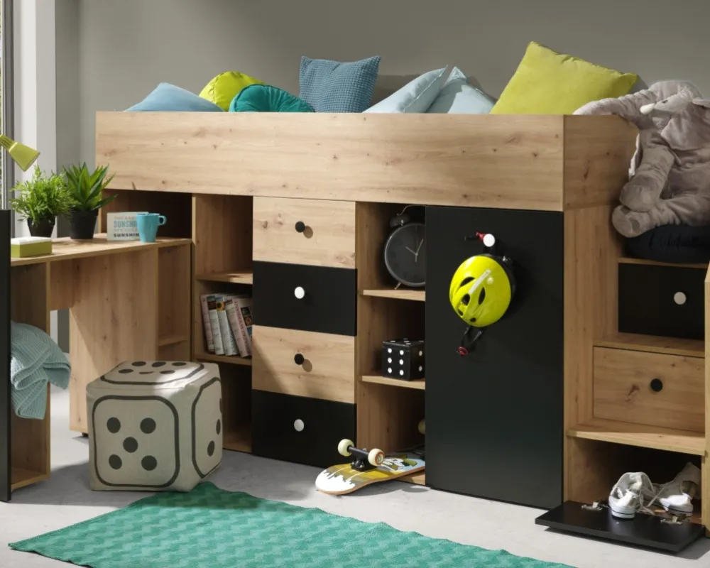 Patrová postel Smart 3 pravá