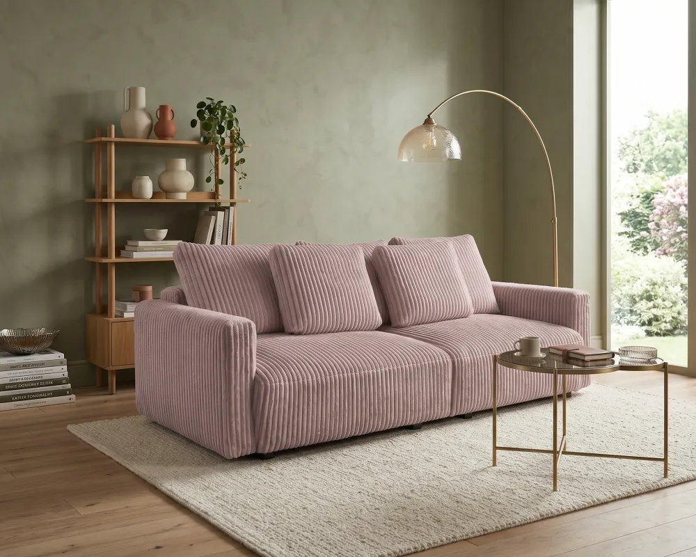 Sofa 3-osobowa Espania o funkcji spania typu DL z pojemnikiem