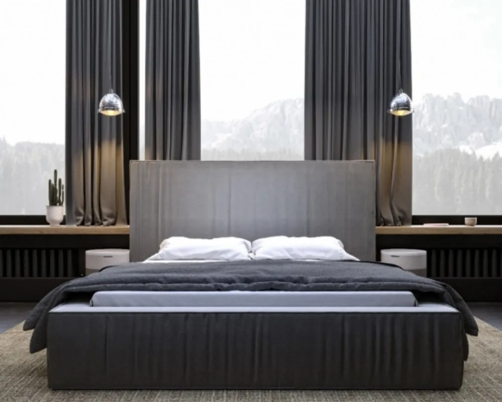 Čalouněná jednolůžková postel 100 do ložnice 81250