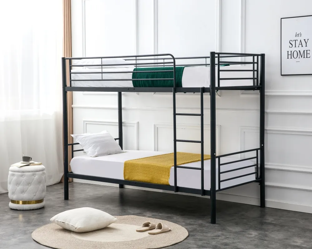 Patrová postel Bunky - černá verze