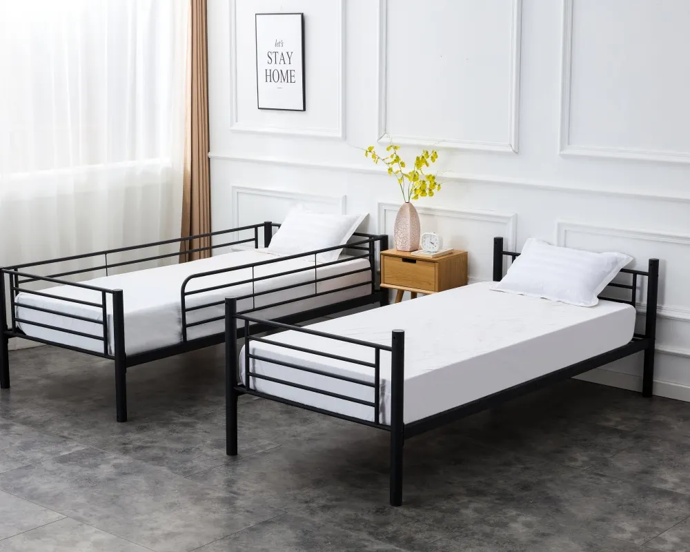 Patrová postel Bunky - černá verze