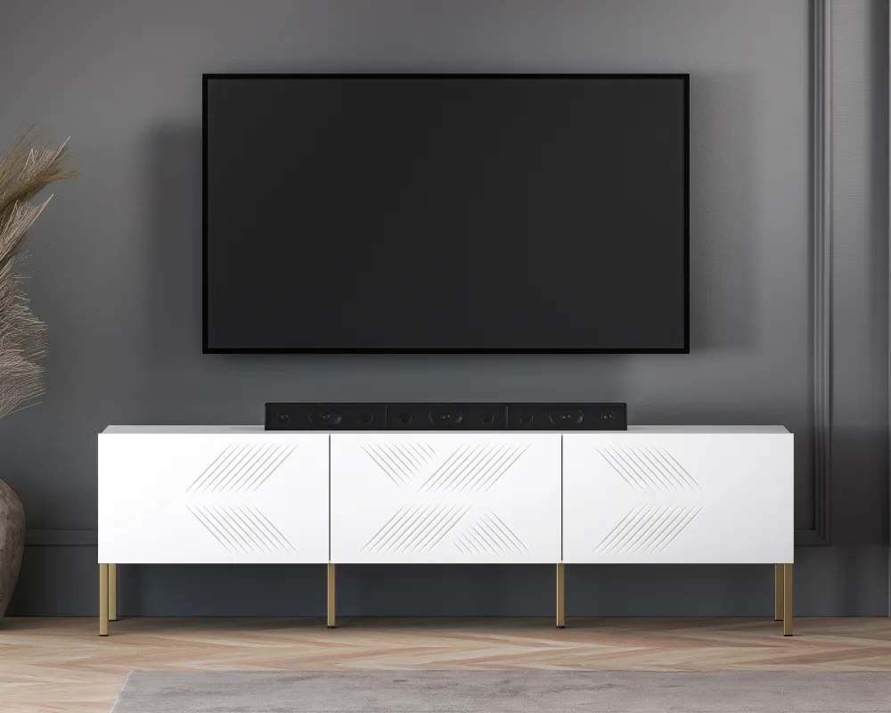 TV stolek Clearing na nožičkách