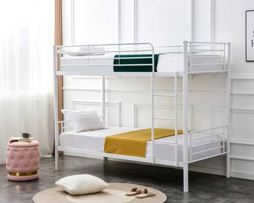 Patrová postel Bunky - bílá verze
