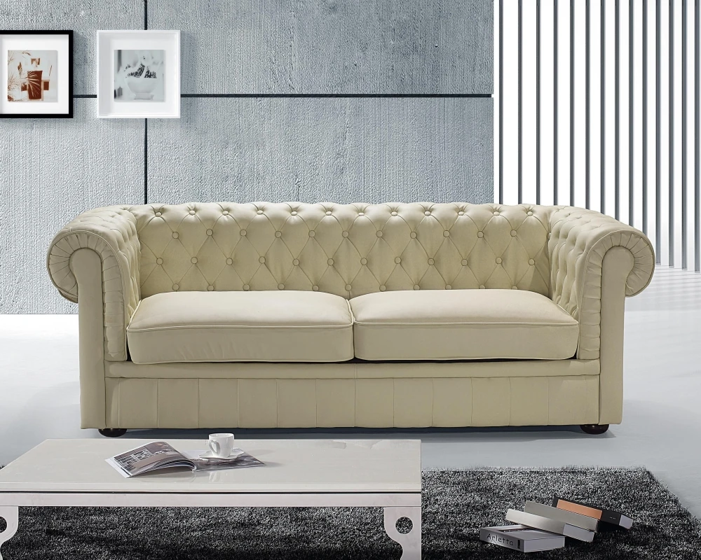 Dvoumístná pohovka Chesterfield