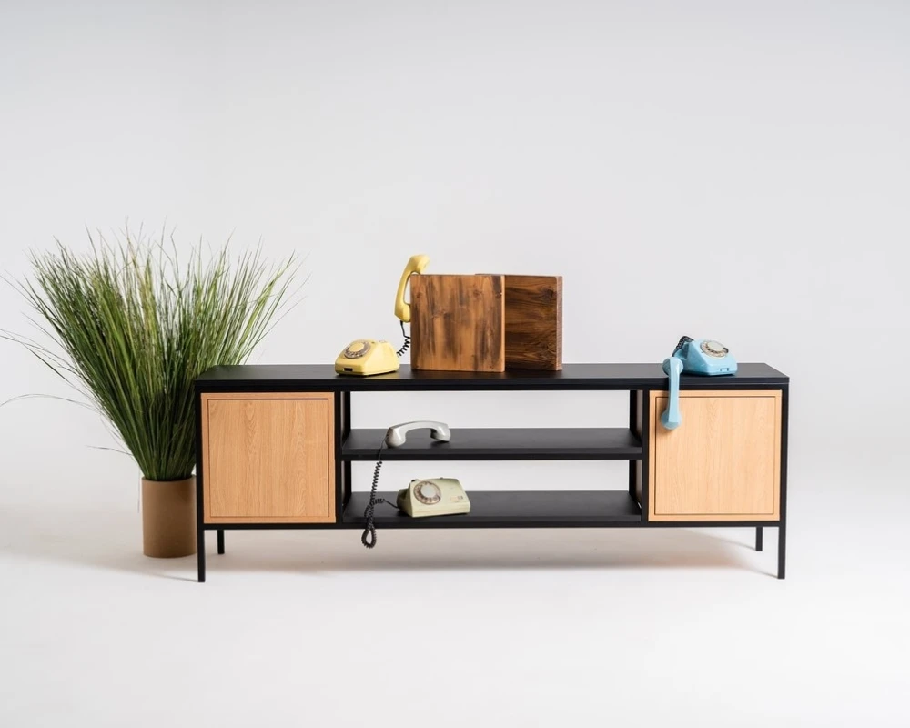 Szafka RTV Skap z półkami