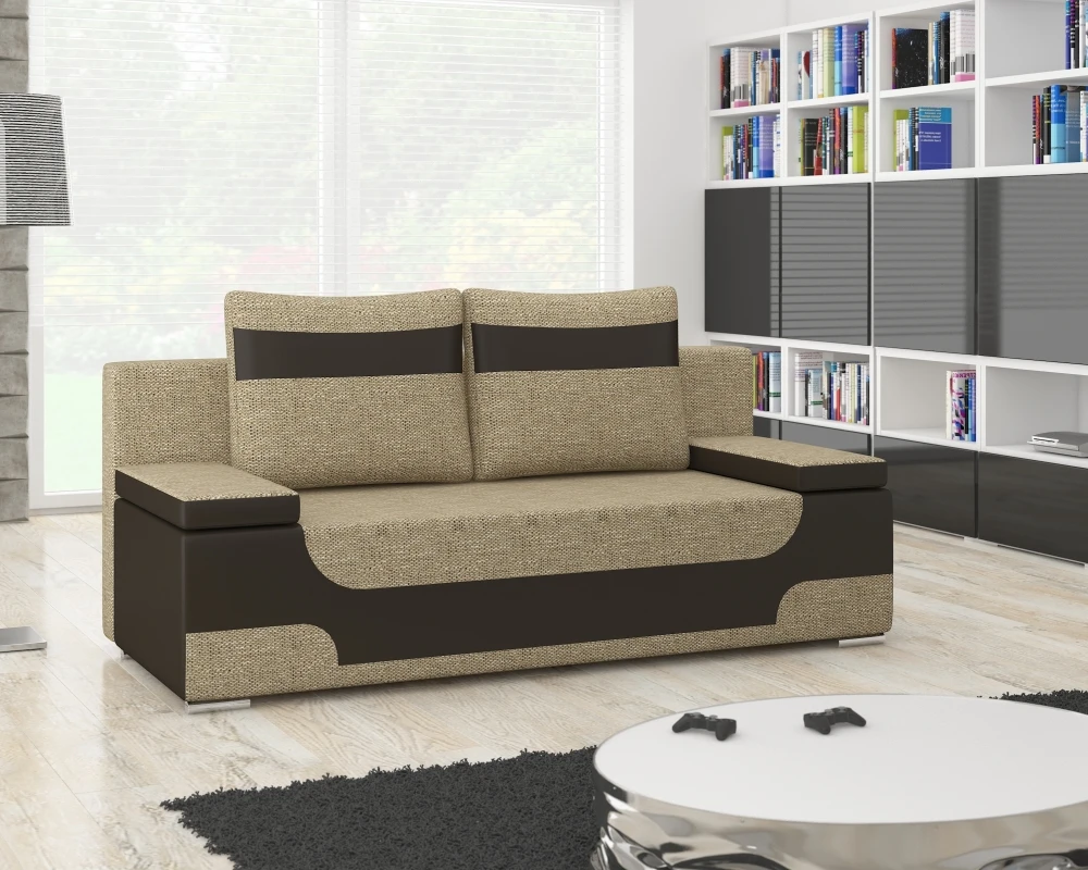 Sofa Area z funkcją spania i pojemnikiem na pościel