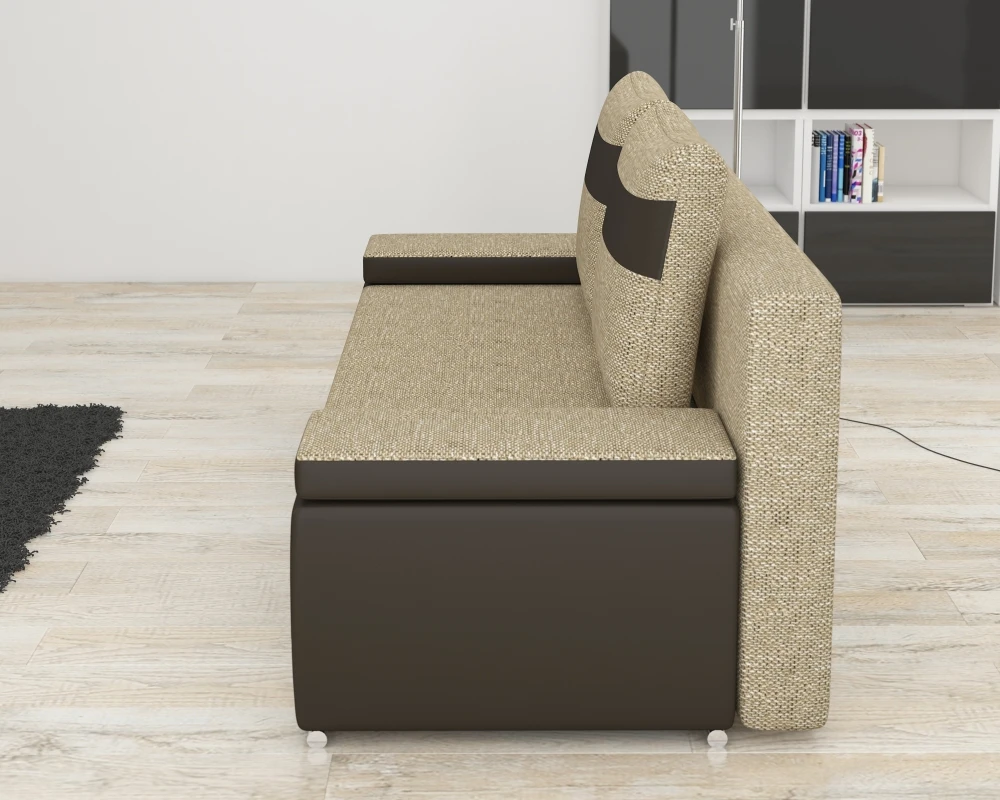 Sofa Area z funkcją spania i pojemnikiem na pościel