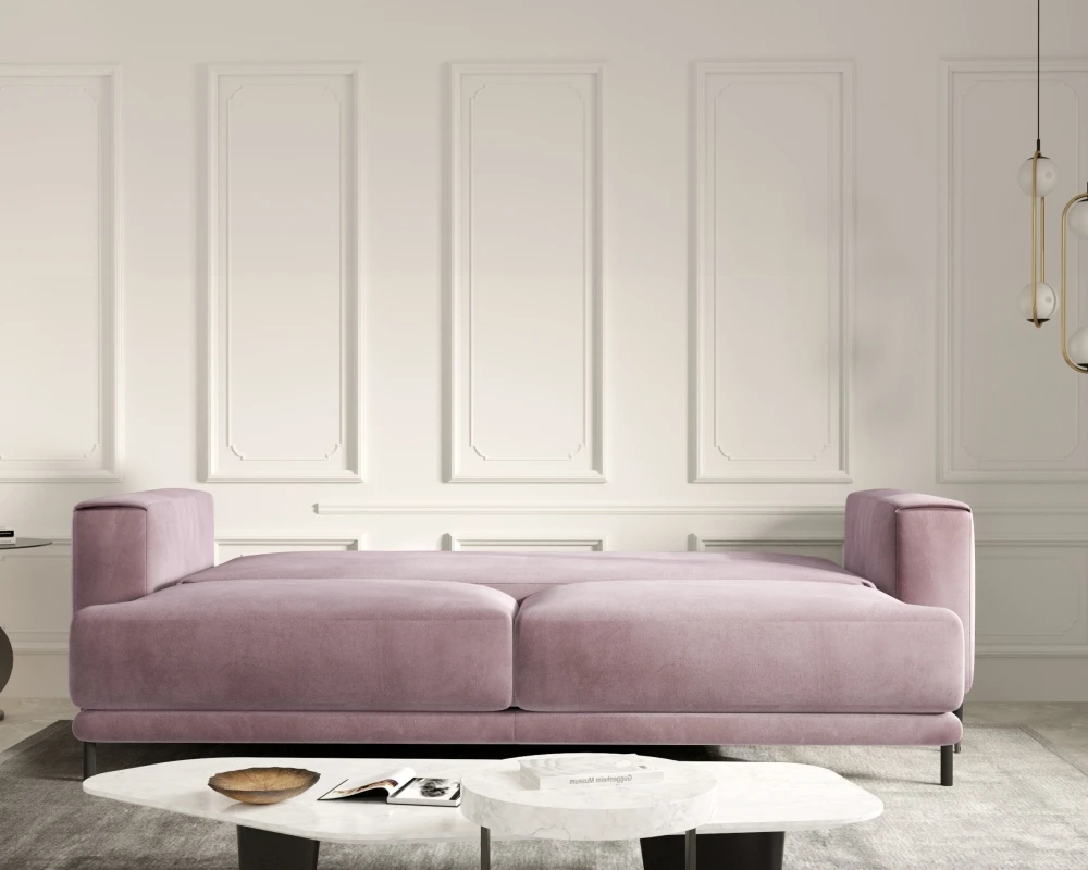 Sofa Dalia z funkcją spania typu DL i funkcją spania