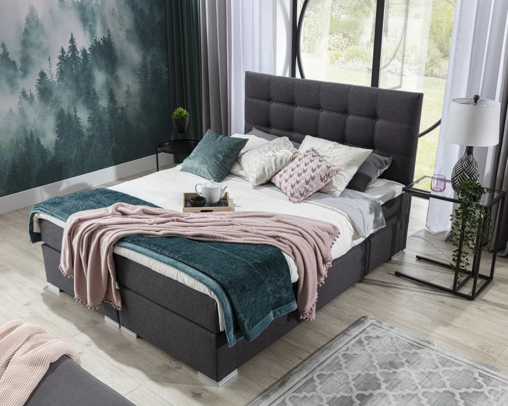 Postel Boxspring do ložnice 140 Inez