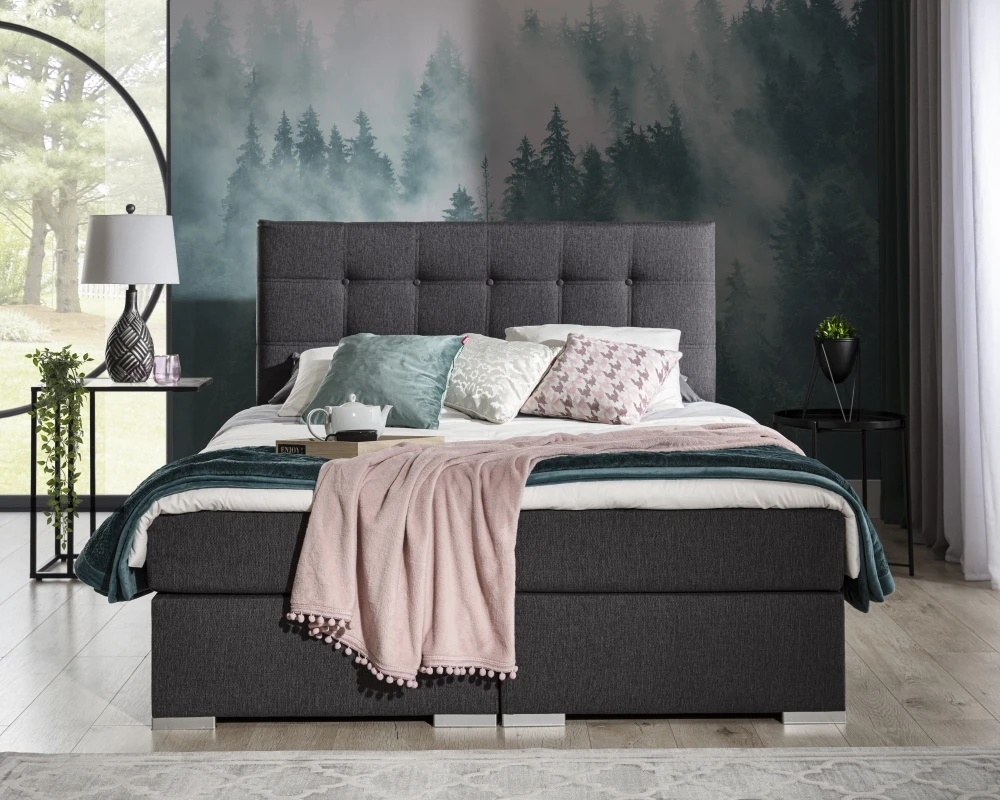 Postel Boxspring do ložnice 140 Inez