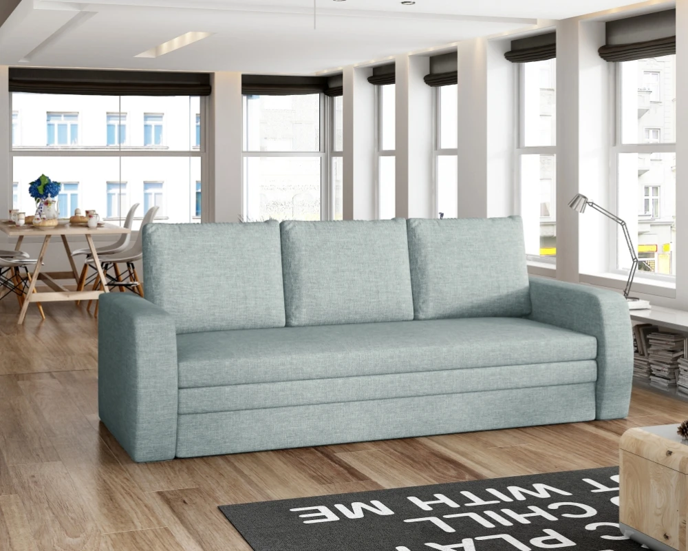 Sofa Inversa z funkcją spania i pojemnikiem na pościel