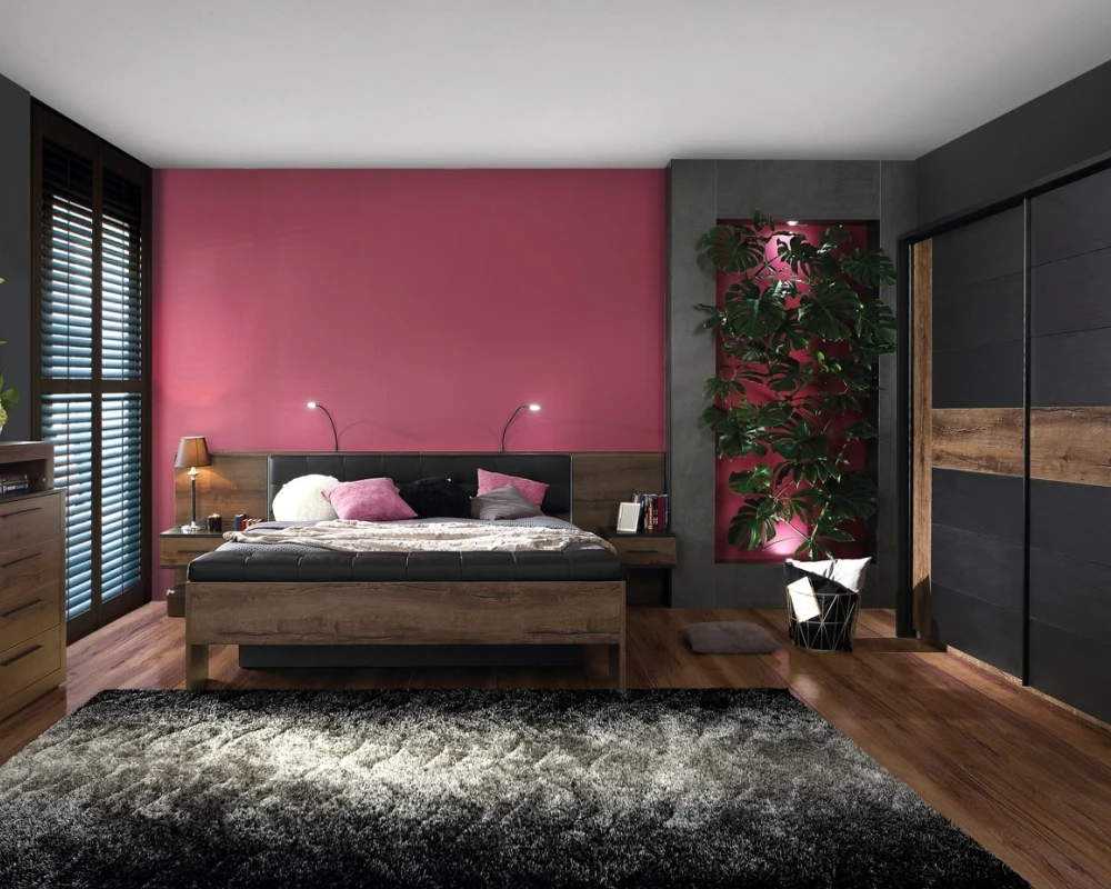 Łóżko 160 + szafki nocne Bellevue